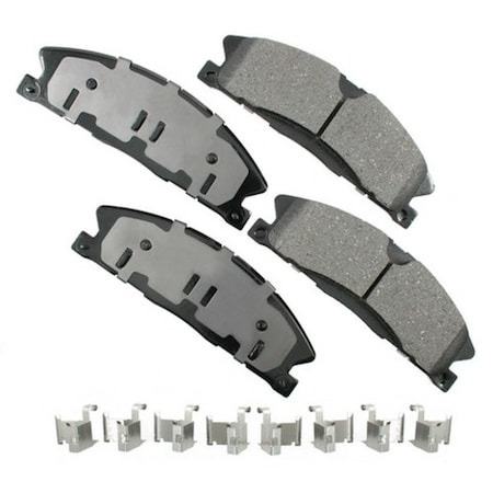 Akebono Proact Akebono ACT1611 ProACT Ultra Premium Ceramic Pads ACT1611